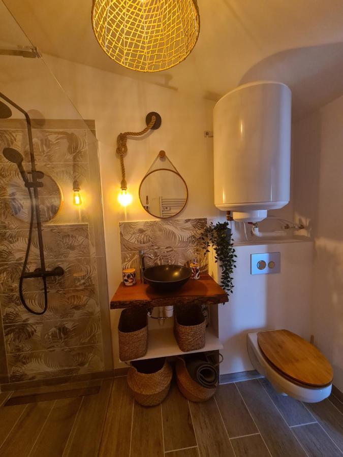 Ty Grain De Sel : Logement Privatif Avec Piscine, Jardin Et Patio Chauve Exterior photo