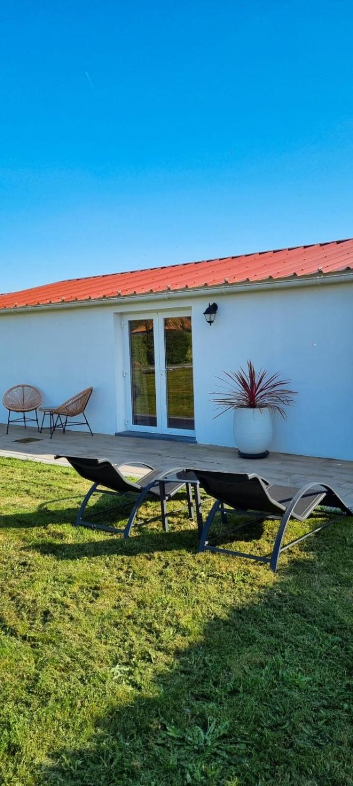 Ty Grain De Sel : Logement Privatif Avec Piscine, Jardin Et Patio Chauve Exterior photo
